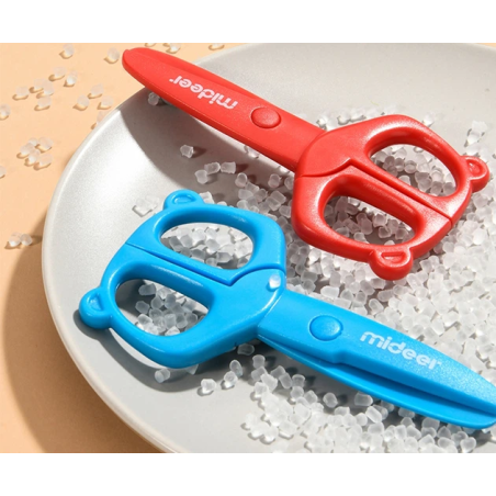 Mideer Nůžky se zaoblenou špičkou červené