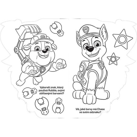 Jiri Models Moje tvarované omalovánky Tlapková patrola