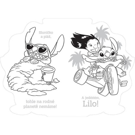 Jiri Models Moje tvarované omalovánky Lilo & Stitch