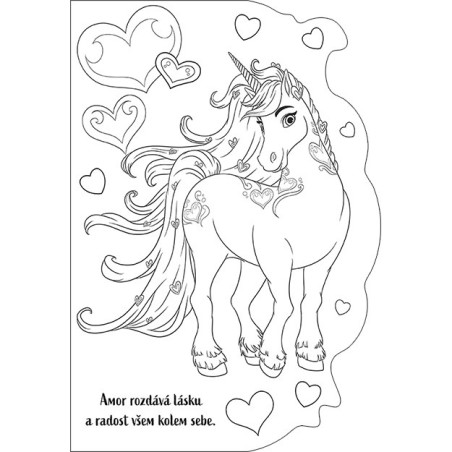 Jiri Models Moje tvarované omalovánky Jednorožci