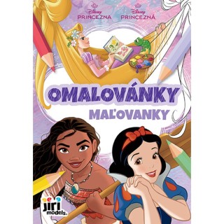 Jiri Models Omalovánky A5 Disney Princezny