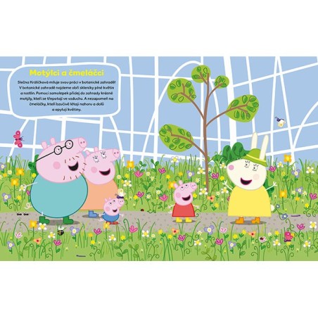 Jiri Models Velká samolepková knížka Peppa má ráda zvířátka