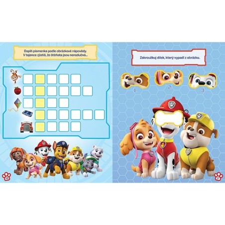 Jiri Models 1000 samolepek s aktivitami Tlapková patrola