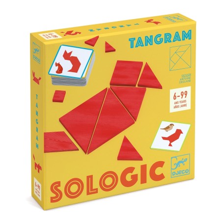 DJECO Logická hra Tangram SLEVA POŠKOZENÁ KRABICE