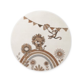 Villeroy & Boch Dětský kusový koberec Boho Kids 106307 Cream Multicolor kruh
