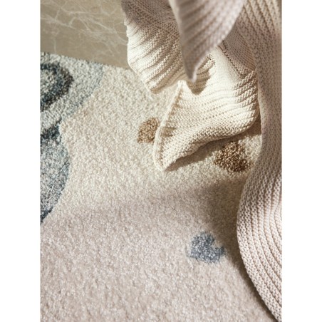 Villeroy & Boch Dětský kusový koberec Boho Kids 106304 Cream Multicolor  kruh