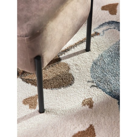 Villeroy & Boch Dětský kusový koberec Boho Kids 106303 Cream Multicolor  kruh