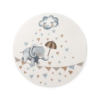 Villeroy & Boch Dětský kusový koberec Boho Kids 106303 Cream Multicolor  kruh