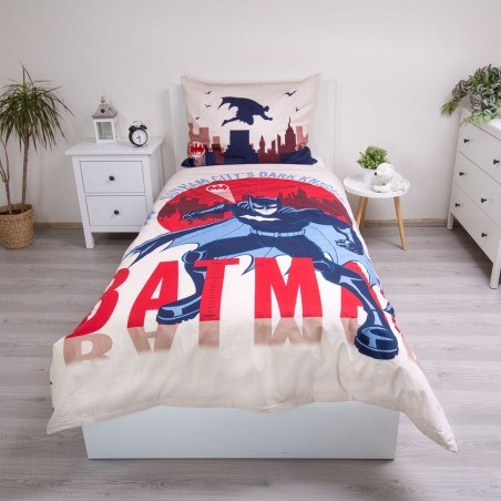 Jerry Fabrics Dětské povlečení Batman Gotham´s Knight 140x200, 70x90 cm