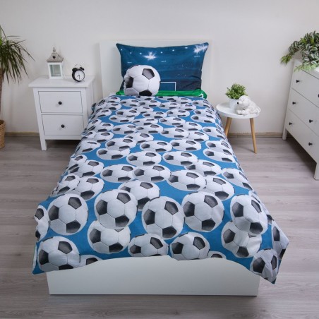 Jerry Fabrics Dětské povlečení Fotbalový stadion 140x200, 70x90 cm