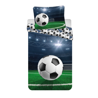 Jerry Fabrics Dětské povlečení Fotbalový stadion 140x200, 70x90 cm