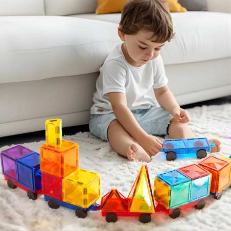 MiDeer Podvozky k magnetickým stavebnicím 4 ks