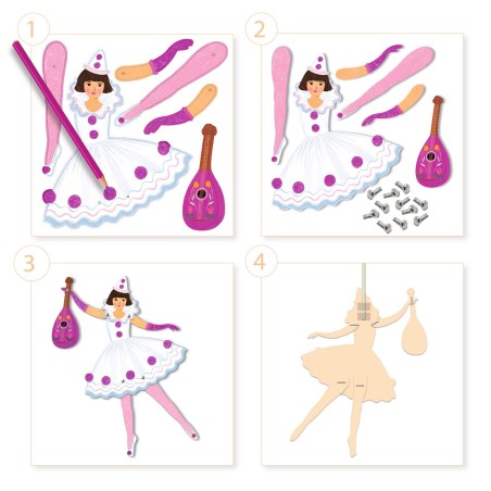DJECO Kreativní sada Baletky