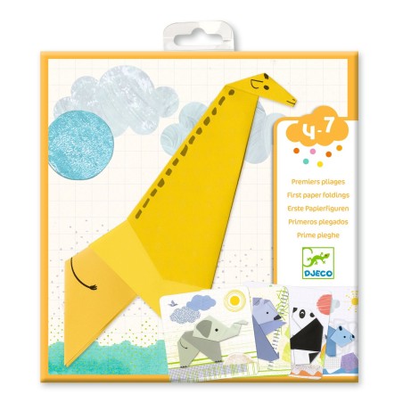 DJECO Kreativní sada Papírová zvířátka