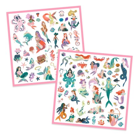 DJECO Samolepky Mořské panny