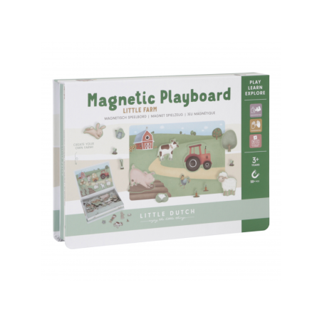 Little Dutch Magnetická hra Farma