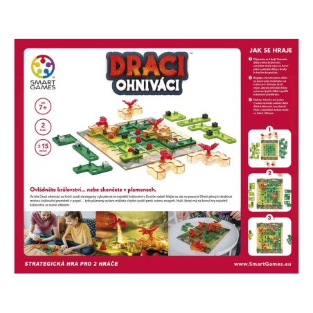 SmartGames Strategická hra Draci ohniváci