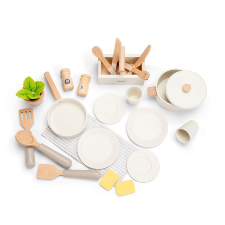 Woet Dřevěná dětská kuchyňka s myčkou nádobí