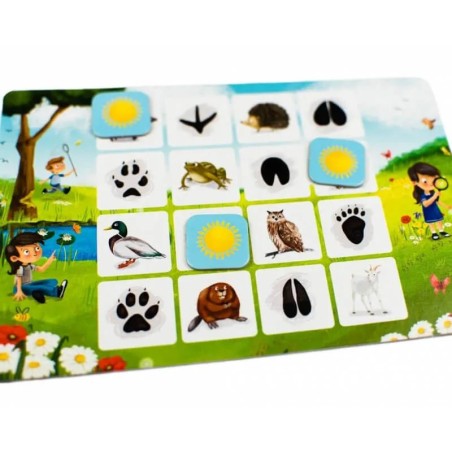 Captain Smart Chytré bingo po stopách zvířat