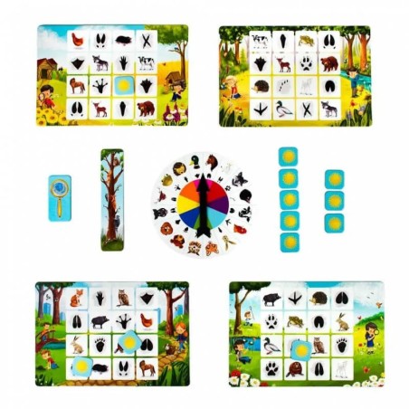 Captain Smart Chytré bingo po stopách zvířat