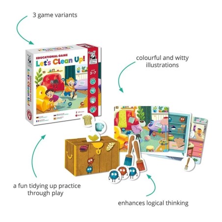 Captain Smart Zábavná hra Pojďme uklízet