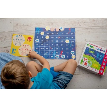 Captain Smart Vzdělávací hra Žáby nebo krabi?