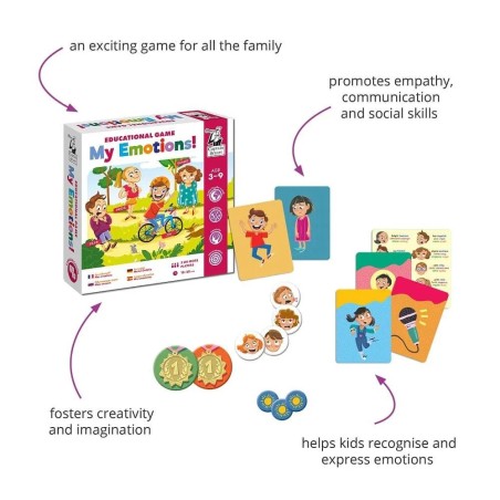 Captain Smart Vzdělávací hra Moje emoce