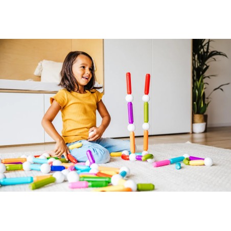 SmartMax Magnetická stavebnice Kontejner 100 ks