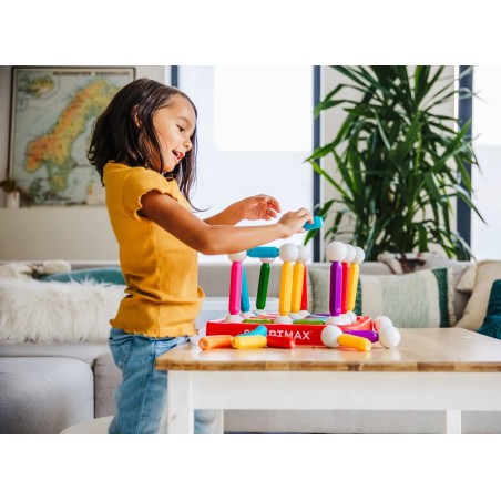 SmartMax Magnetická stavebnice Kontejner 100 ks