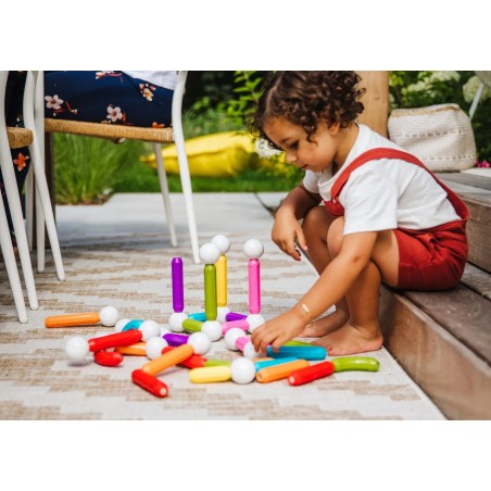 SmartMax Magnetická stavebnice Kontejner 100 ks