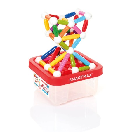 SmartMax Magnetická stavebnice Kontejner 100 ks