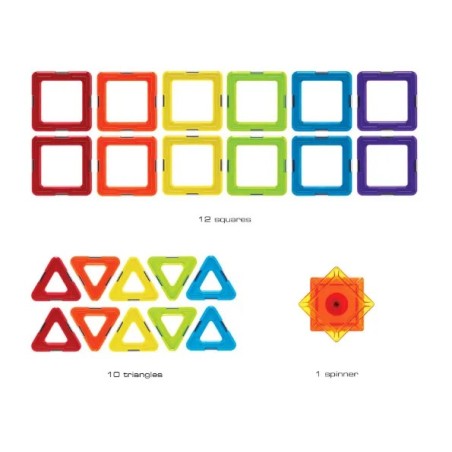 GeoSmart Magnetická stavebnice Solar Spinner 23 ks