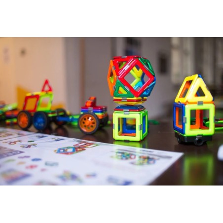 GeoSmart Magnetická stavebnice Space truck 42 ks