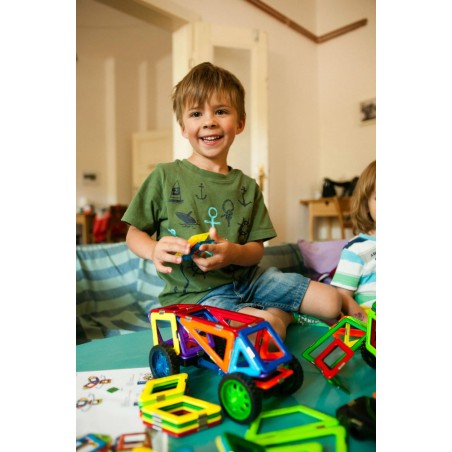 GeoSmart Magnetická stavebnice Space truck 42 ks