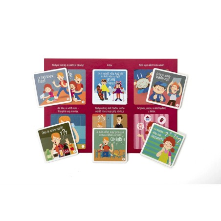 4bambini Vzdělávací hra Dávej bacha! aneb Bezpečný start do života