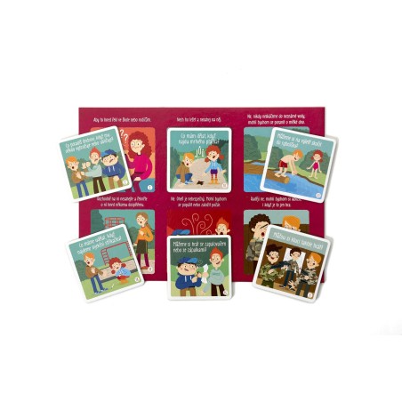 4bambini Vzdělávací hra Dávej bacha! aneb Bezpečný start do života