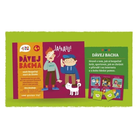 4bambini Vzdělávací hra Dávej bacha! aneb Bezpečný start do života