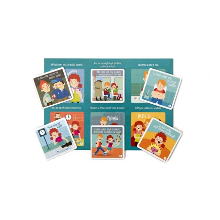 4bambini Vzdělávací hra Nešťourej se v nose! aneb Etiketa pro děti