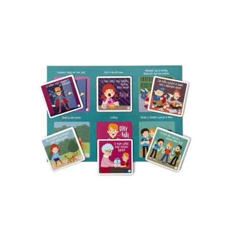 4bambini Vzdělávací hra Nešťourej se v nose! aneb Etiketa pro děti