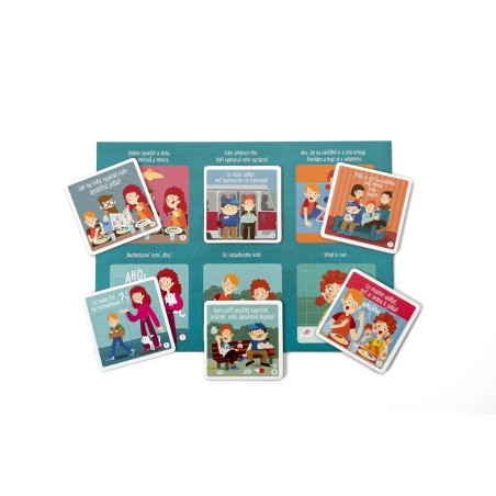 4bambini Vzdělávací hra Nešťourej se v nose! aneb Etiketa pro děti