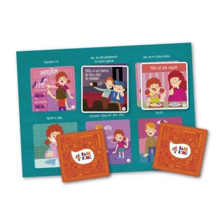 4bambini Vzdělávací hra Nešťourej se v nose! aneb Etiketa pro děti