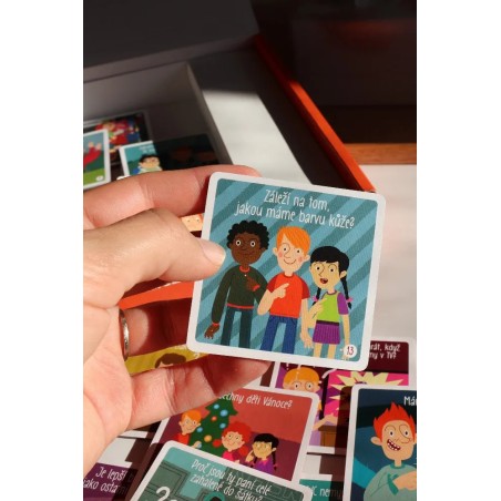 4bambini Vzdělávací hra Vadí nevadí! aneb Nejsme všichni stejní