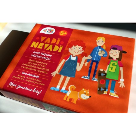 4bambini Vzdělávací hra Vadí nevadí! aneb Nejsme všichni stejní