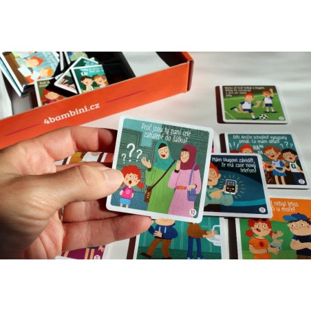 4bambini Vzdělávací hra Vadí nevadí! aneb Nejsme všichni stejní