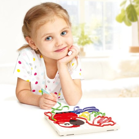 Quercetti Fanta Filo Zoo vyšívací sada