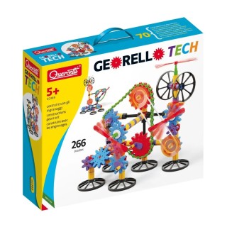 Quercetti Georello 3D Gear Tech 266 dílů