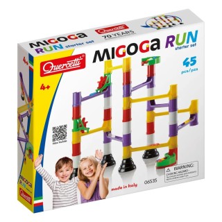 Quercetti Migoga Marble Run kuličková dráha startovní set 45 ks
