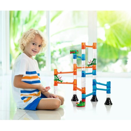 Quercetti Migoga Marble Run kuličková dráha transparentní 45 ks