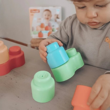 Quercetti Momy soft Měkké kostky 12 ks