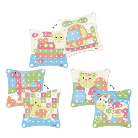 Quercetti PlayEco Jumbo Peggy Evo mozaika